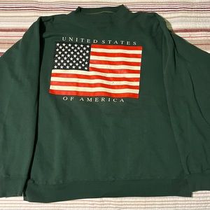 Vintage United States of America sweatshirt crewneck adult size xl